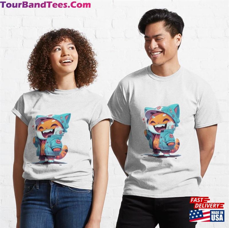 Cute Kawaii Animal Cartoon T-Shirt Classic 29Uf118825 – Utopia Fashion