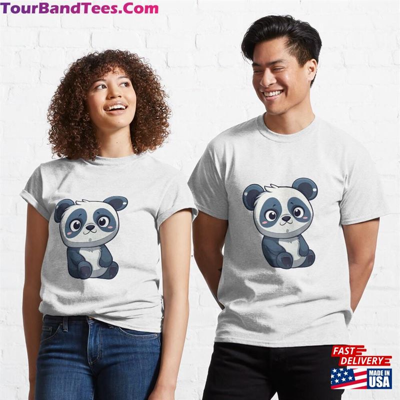 Cute Panda Bear Classic T-Shirt Sweatshirt 29Uf119187 – Utopia Fashion