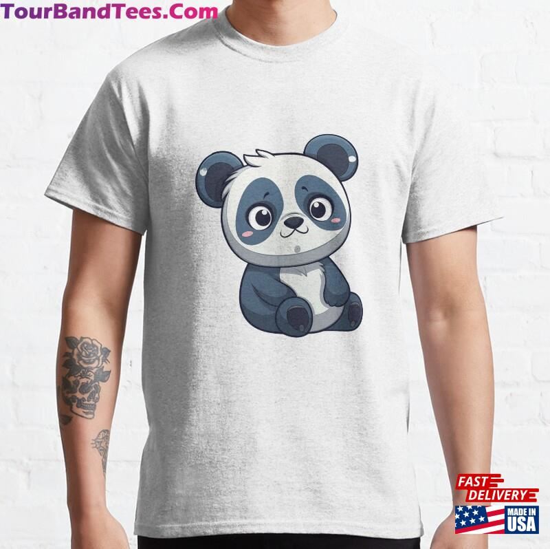 Cute Panda Bear Classic T-Shirt Sweatshirt 29Uf119187 – Utopia Fashion