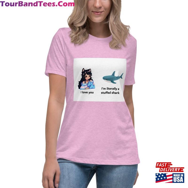 Cute Quot I’M Literally A Stuffed Shark T-Shirt Classic 29Uf122771 – Utopia Fashion