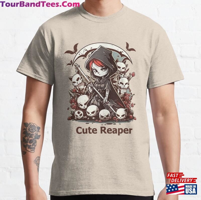 Cute Reaper T Shirt Classic T-Shirt 29Uf122525 – Utopia Fashion