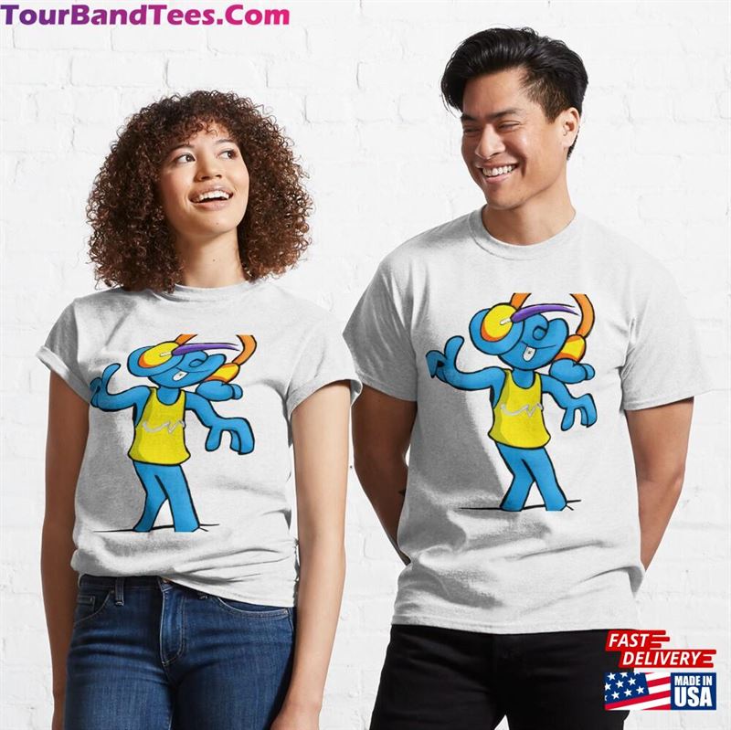 Dancing On Music Cartoon Classic T-Shirt 29Uf118378 – Utopia Fashion