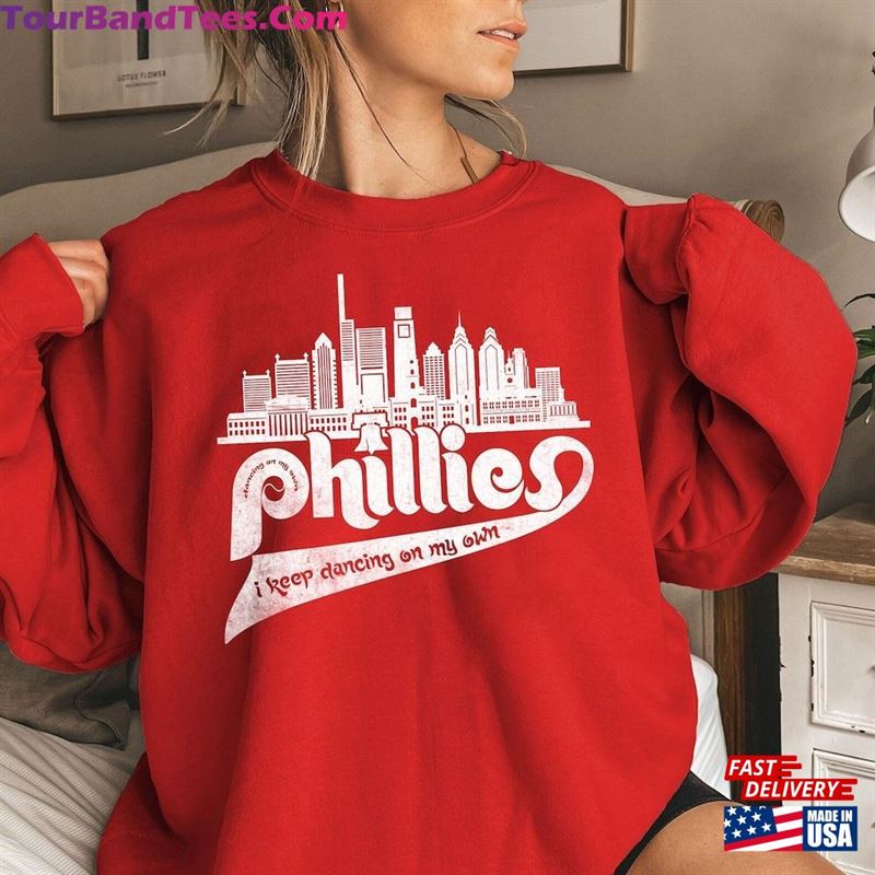 Dancing On My Own Phillies Take October T-Shirt Sweatshirt Hoodie Classic 29Uf124142 – Utopia Fashion