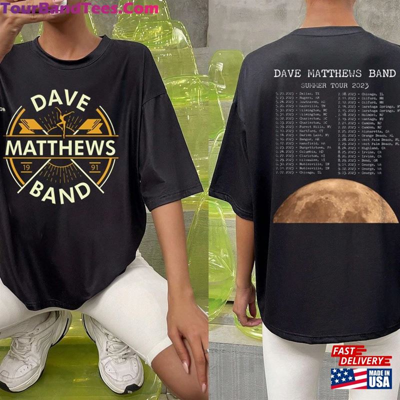 Dave Matthews Band Tour T-Shirt Dmb Shirt Concert Sweatshirt 29Uf124464 – Utopia Fashion