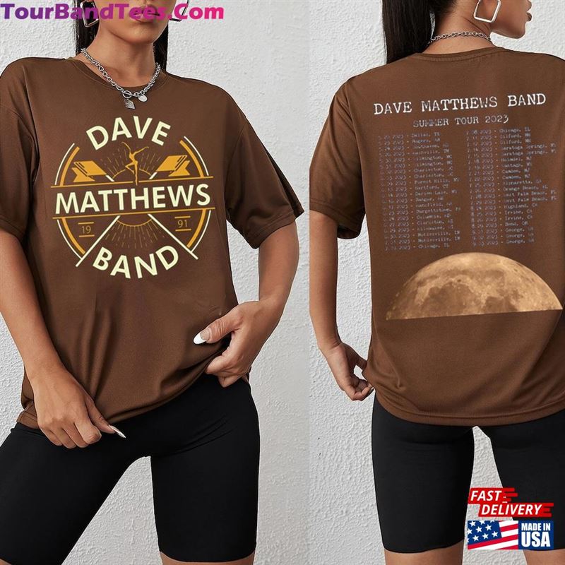 Dave Matthews Band Tour T-Shirt Dmb Shirt Concert Sweatshirt 29Uf124464 – Utopia Fashion