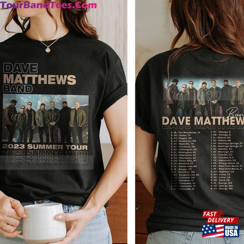 Dave Matthews Tracklist Tour Music Graphic Shirt Fans T-Shirt Hoodie 29Uf136818 – Utopia Fashion