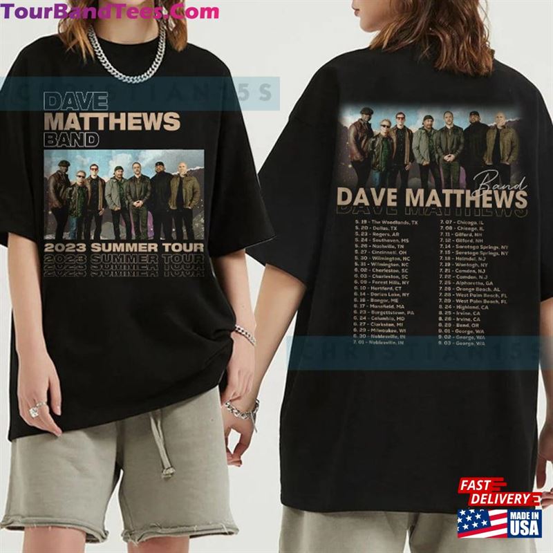 Dave Matthews Tracklist Tour Music Graphic Shirt Fans T-Shirt Hoodie 29Uf136818 – Utopia Fashion