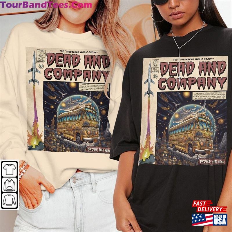 Dead And Company Comic Shirt 90S Vintage Merch Art Riverbend Music Album Concert Final Tour Ticket Graphic Tee Gift V2 Unisex T-Shirt 29Uf123033 – Utopia Fashion