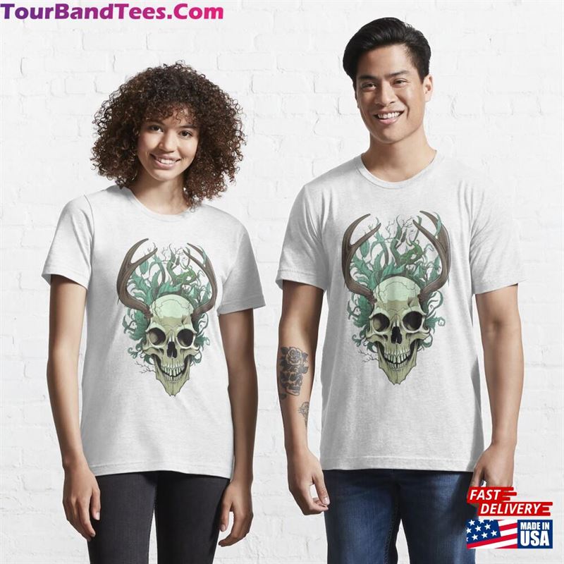 Demon Rock Biker Skull Essential T-Shirt Sweatshirt Hoodie 29Uf123593 – Utopia Fashion