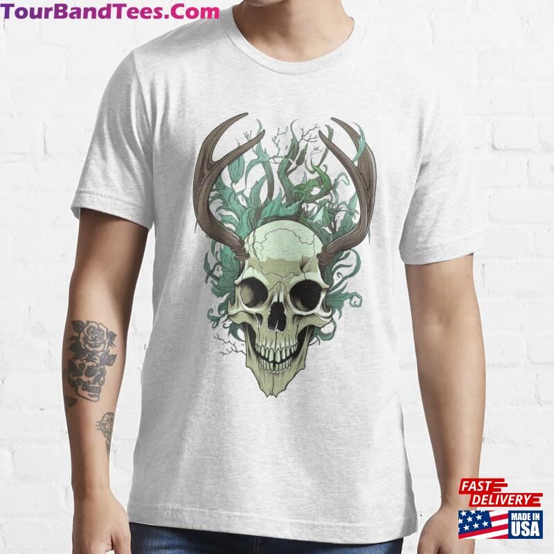 Demon Rock Biker Skull Essential T-Shirt Sweatshirt Hoodie 29Uf123593 – Utopia Fashion