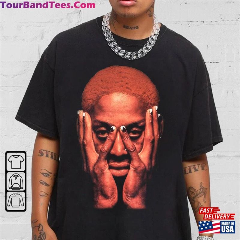 Dennis Rodman Rap Shirt Merch Vintage 90S Y2K Album T-Shirt World Tour Unisex Hoodie 29Uf136722 – Utopia Fashion