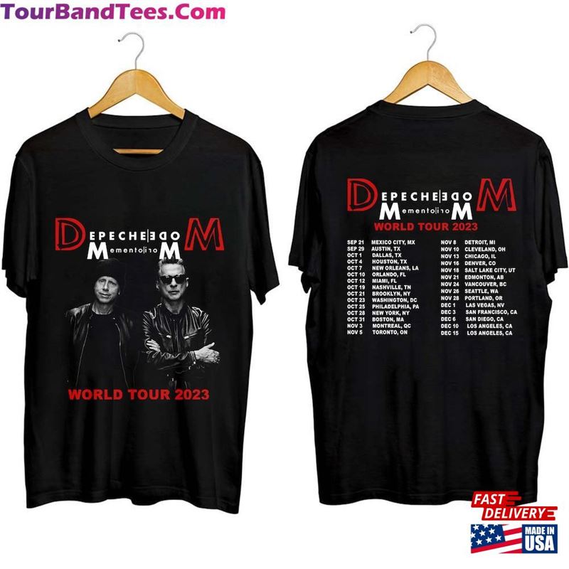 Depeche Mode Fall Tour Shirt Memento Mori Band Fan T-Shirt Classic 29Uf131604 – Utopia Fashion