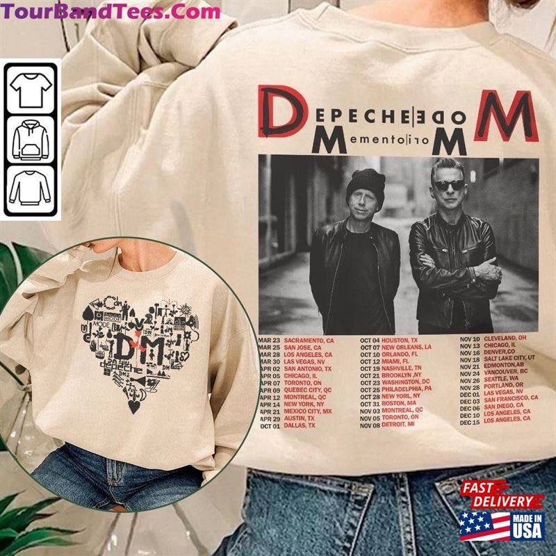 Depeche Mode Memento Mori World Tour T-Shirt Shirt Sweatshirt 29Uf122816 – Utopia Fashion