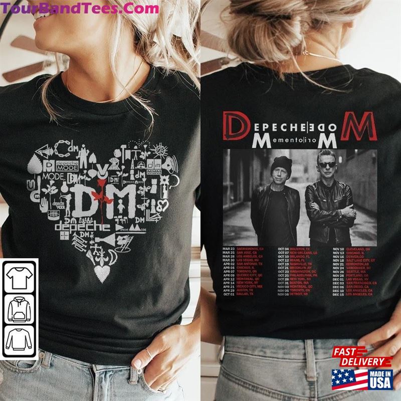 Depeche Mode Memento Mori World Tour T-Shirt Shirt Sweatshirt 29Uf122816 – Utopia Fashion