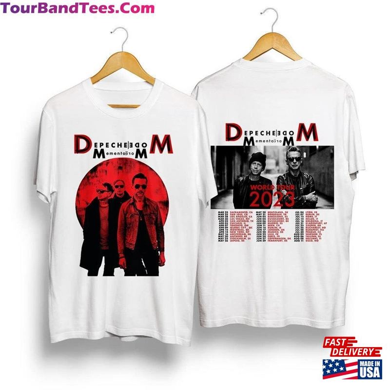 Depeche Mode T-Shirt Memento Mori World Tour Shirt Retro Band Tee Unisex Hoodie 29Uf123006 – Utopia Fashion