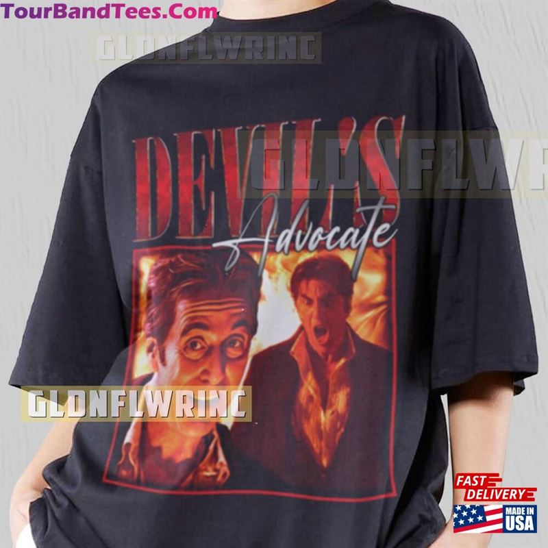 Devil’S Advocate Shirt American Actor Movie Character Al Pacino John Milton T Grapich Tee Vintage Unisex Sweatshirt 29Uf136979 – Utopia Fashion