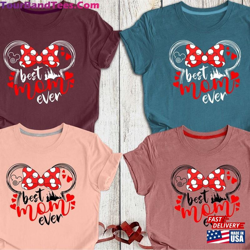 Disney Best Mom Ever Shirt Mother Classic T-Shirt 29Uf123474 – Utopia Fashion