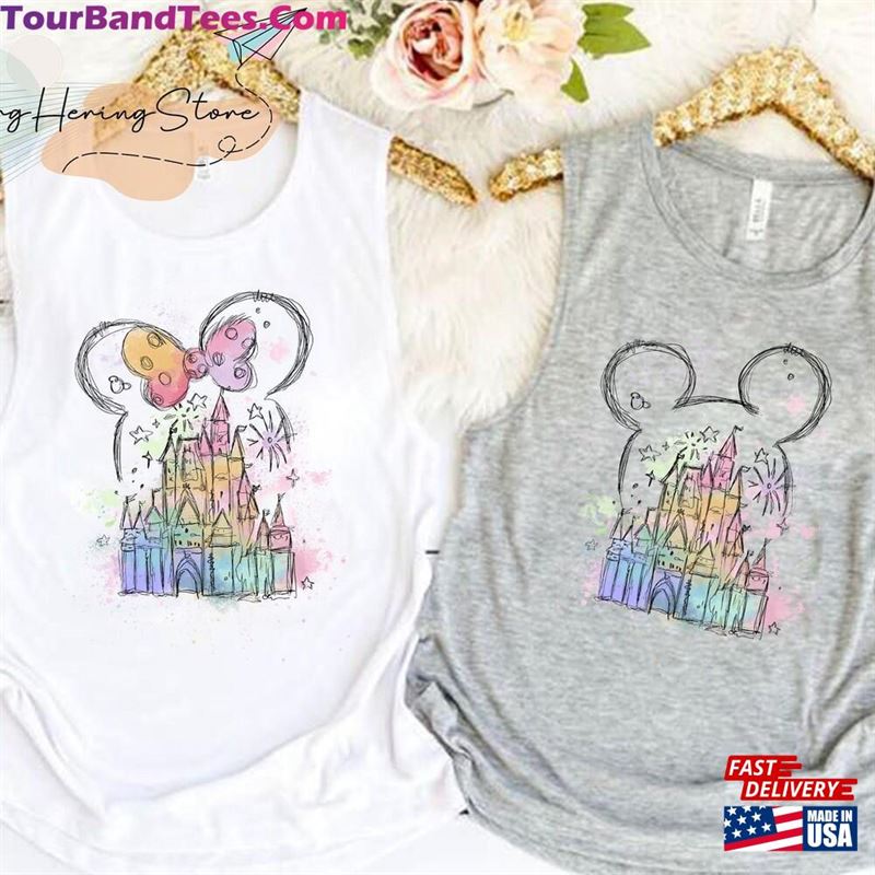 Disney Castle Tank Minnie Shirt Vacation Sweatshirt Unisex 29Uf141501 – Utopia Fashion