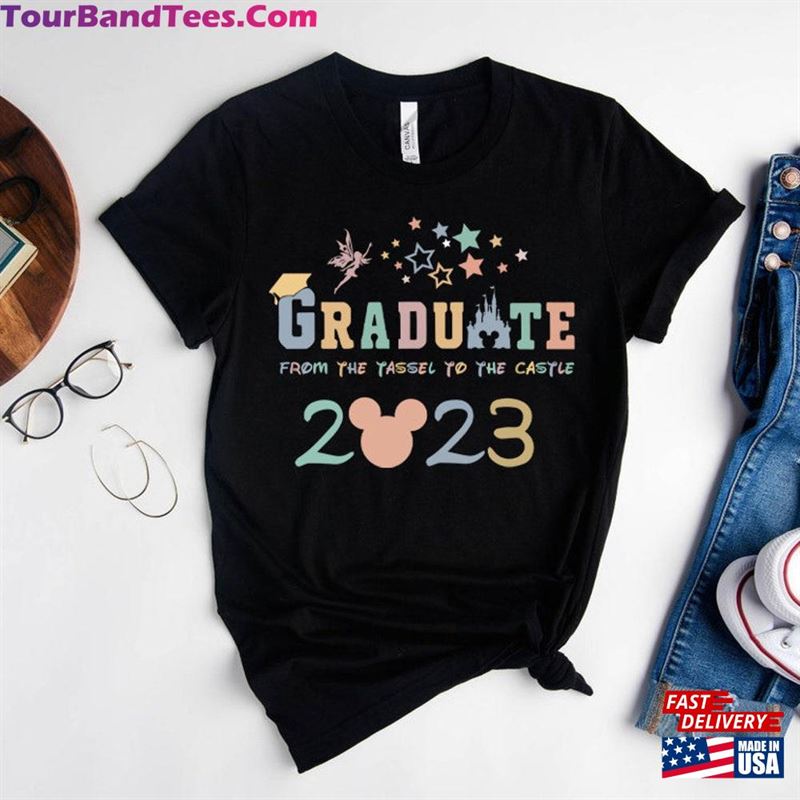 Disney From Tassel To The Castle Graduation Shirt Mickey Mouse Graduate Tee Class Of Unisex Sweatshirt 29Uf122587 – Utopia Fashion