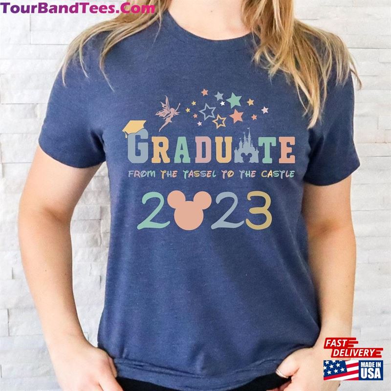 Disney From Tassel To The Castle Graduation Shirt Mickey Mouse Graduate Tee Class Of Unisex Sweatshirt 29Uf122587 – Utopia Fashion