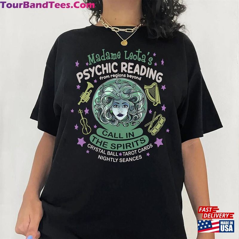 Disney Halloween Madame Leota Haunted Mansion Shirt Psychic Readings Foolish Mortals Sweatshirt T-Shirt 29Uf136454 – Utopia Fashion