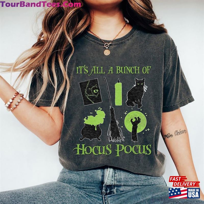 Disney Hocus Pocus Bunch Of Halloween Disneyland Shirt Sanderson Sisters Tee T-Shirt Classic 29Uf136769 – Utopia Fashion