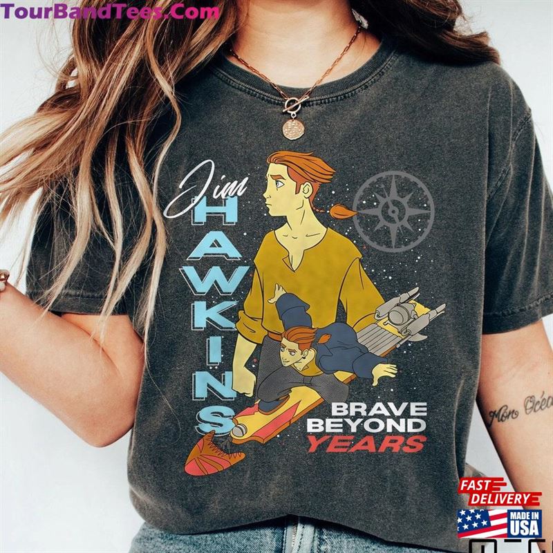 Disney Jim Hawkins Double Portrait Brave Beyond Years Shirt Treasure Planet T-Shirt Walt World Hoodie 29Uf122995 – Utopia Fashion