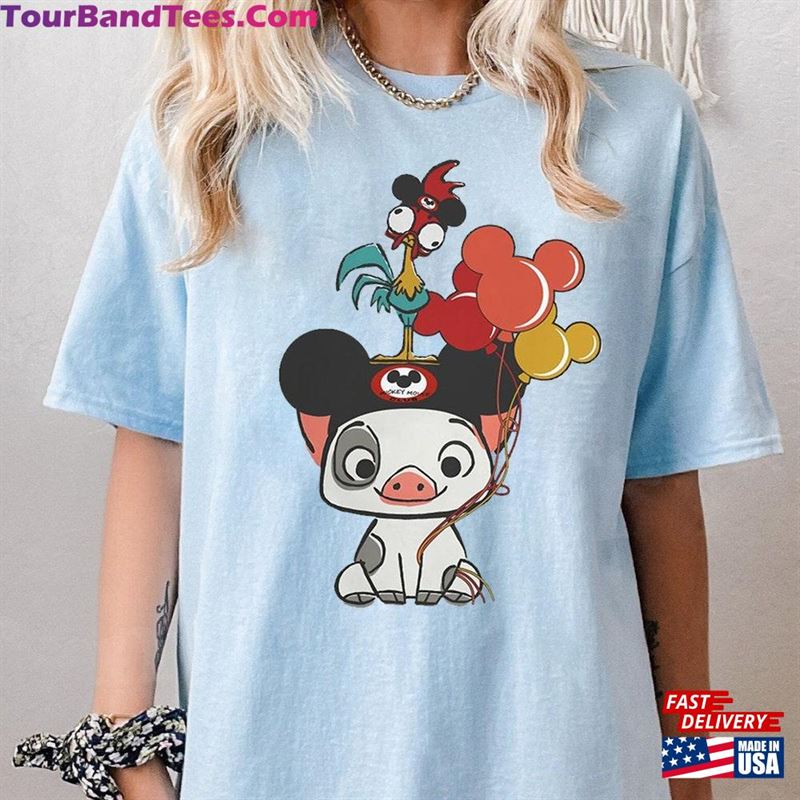 Disney Moana 70S Style Pua And Hei Shirt Vintage T-Shirt Classic 29Uf119164 – Utopia Fashion