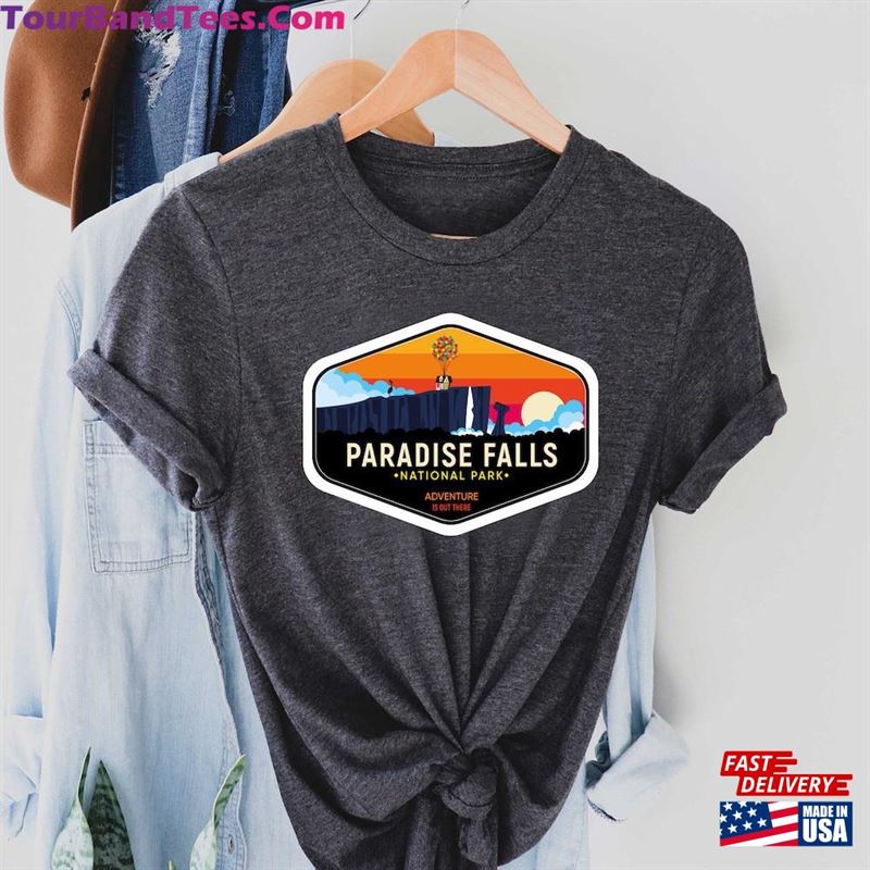 Disney Up Shirt Paradise Falls National Park T-Shirt Movie Sweatshirt Hoodie 29Uf123478 – Utopia Fashion