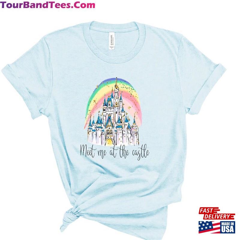 Disney Water Color Castle Shirt Princess Shirts Girls Trip Classic Unisex 29Uf136526 – Utopia Fashion