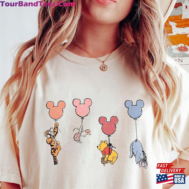 Disney Winnie The Pooh Shirt Bear And Friends T-Shirt Hoodie 29Uf141392 – Utopia Fashion