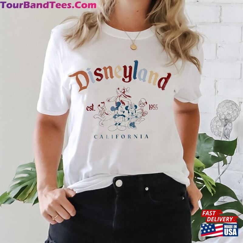 Disneyland Est Mikey And Friends Family Shirt Vacation Matching Shirts First D I S N E Y Trip T-Shirt Hoodie 29Uf136875 – Utopia Fashion