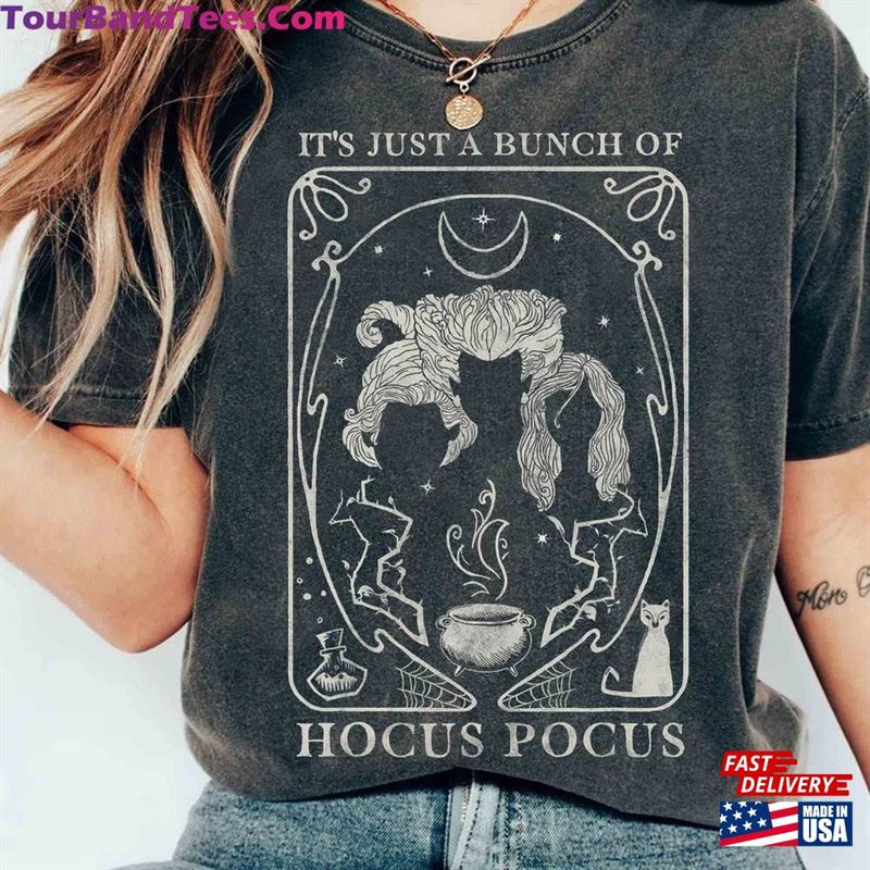 Disneyland Hocus Pocus Just A Bunch Of Tarot Card Halloween Disney Movie Trip Vacation Unisex T-Shirt Sweatshirt Hoodie 29Uf122447 – Utopia Fashion