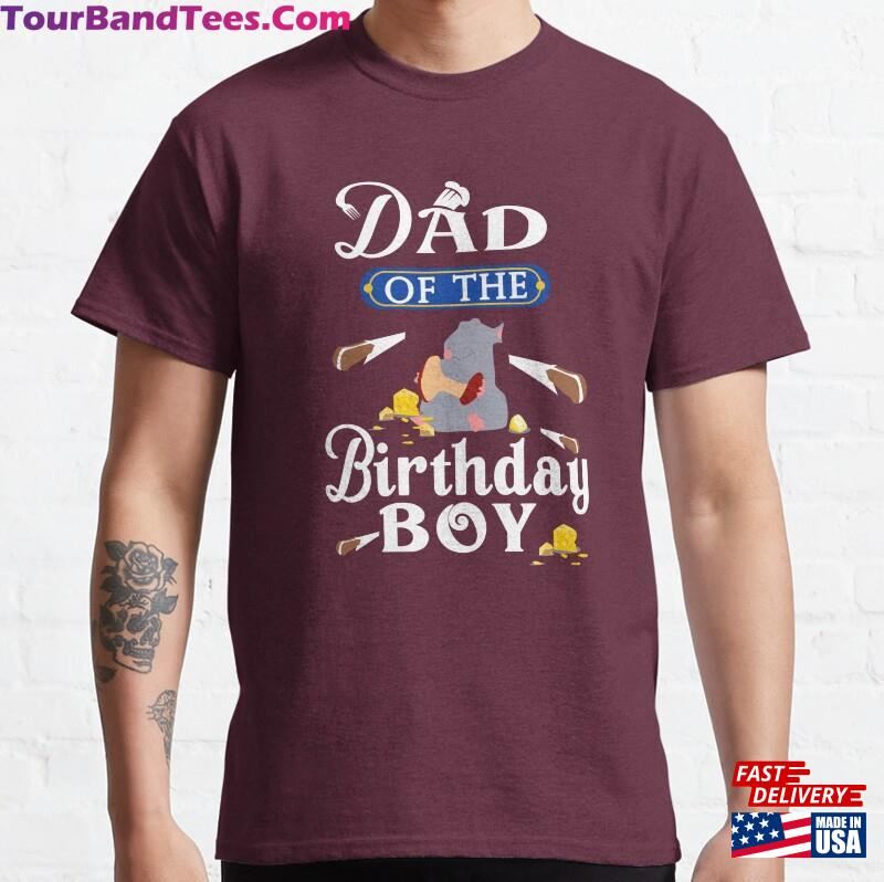 Django Dad Of The Birthday Boy Classic T-Shirt Sweatshirt Hoodie 29Uf124653 – Utopia Fashion