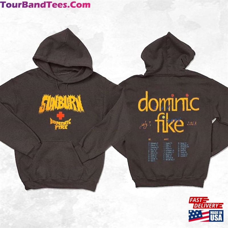 Dominic Fike Sunburn Tour Shirt Limited T-Shirt Don Hoodie Sweatshirt 29Uf123253 – Utopia Fashion