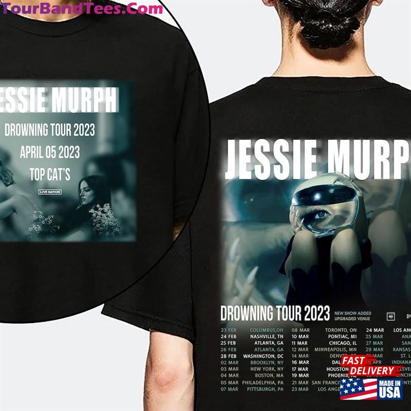 Drowning Tour Shirt Jessie Murph Music Sweatshirt Hoodie 29Uf122374 – Utopia Fashion