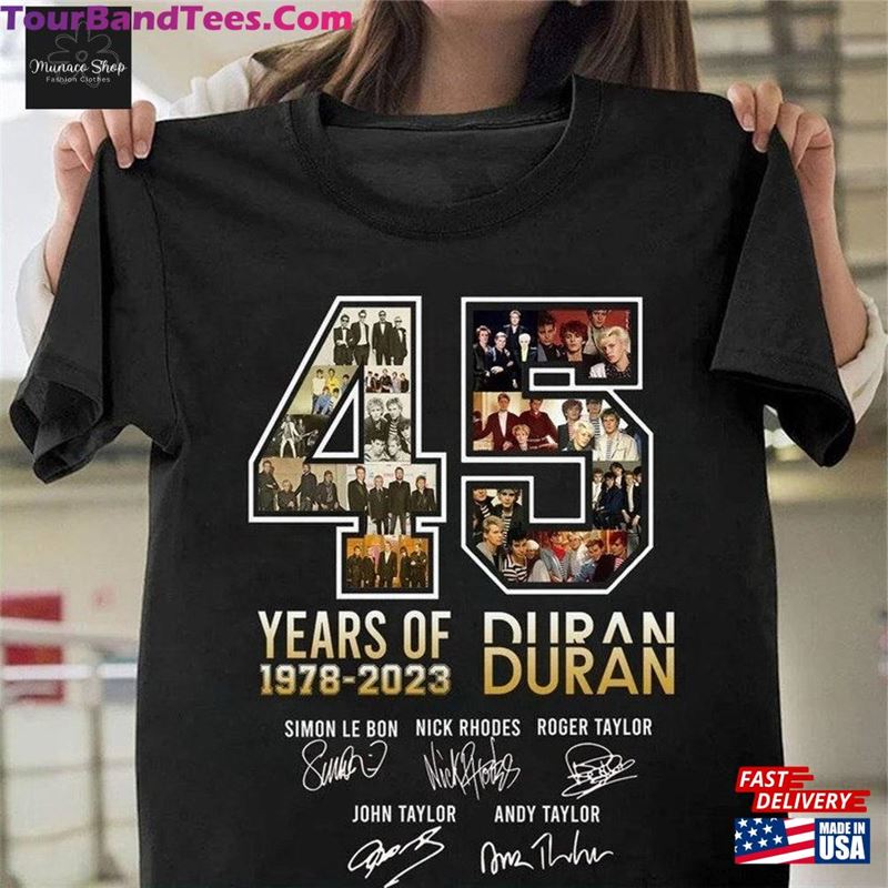 Duran Years Anniversary T-Shirt Band Signature Shirt Tour Merch Hoodie Classic 29Uf119351 – Utopia Fashion