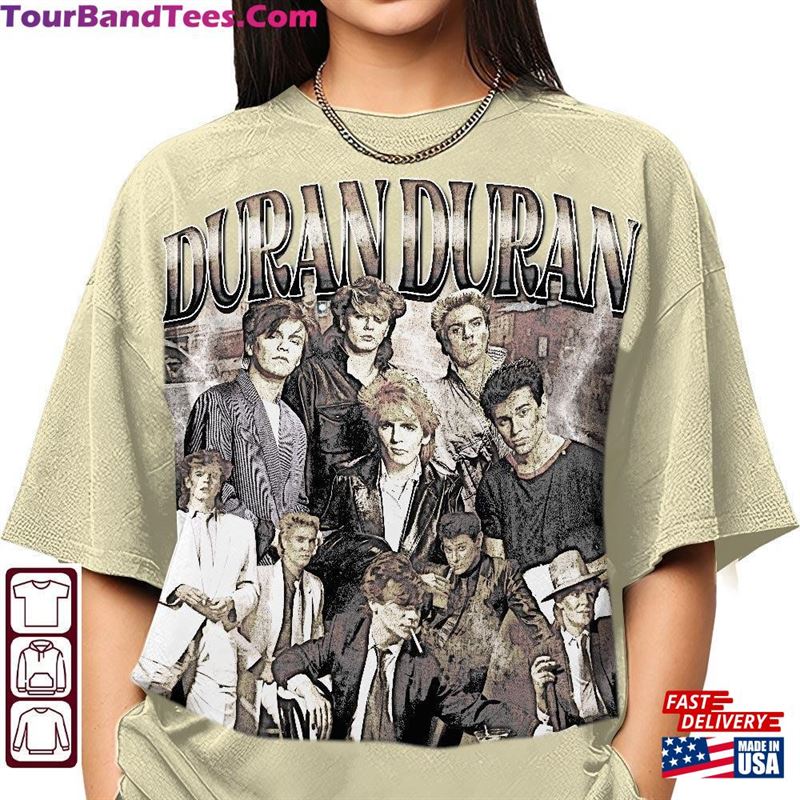 Duran 90S Vintage Shirt Bootleg Tee Classic Sweatshirt 29Uf118590 – Utopia Fashion