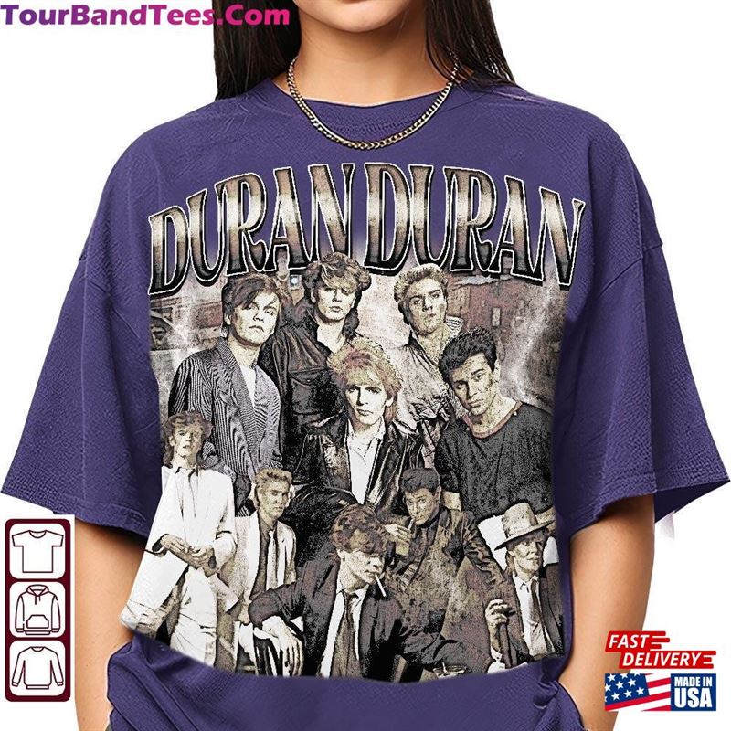 Duran 90S Vintage Shirt Bootleg Tee Classic Sweatshirt 29Uf118590 – Utopia Fashion