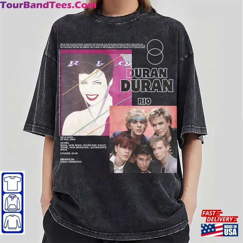 Duran Graphic Tee Vintage Style Bootleg Inspired Band Tshirt Classic Unisex 29Uf118534 – Utopia Fashion