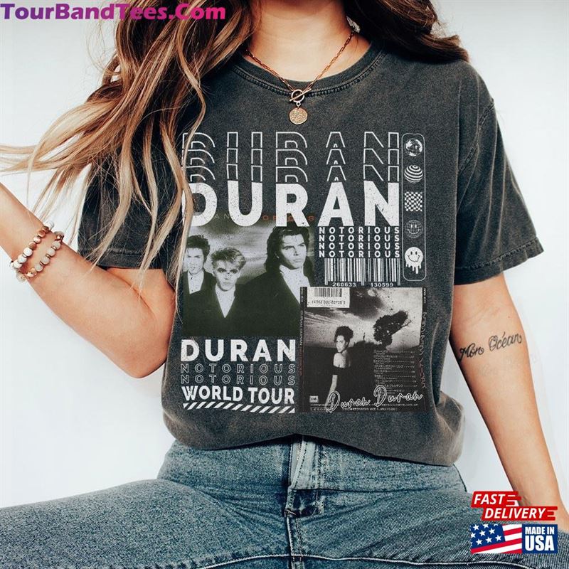 Duran Music Shirt V1 Sweatshirt Y2K Merch Vintage North American Tour Album Notorious Unisex 90S Hoodie L2504M Classic 29Uf118680 – Utopia Fashion