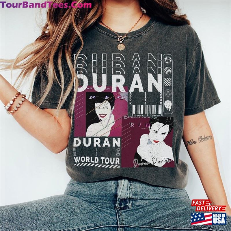 Duran Music Shirt V1 Sweatshirt Y2K Merch Vintage North American Tour Album Rio Unisex 90S Hoodie L2504M T-Shirt 29Uf118659 – Utopia Fashion