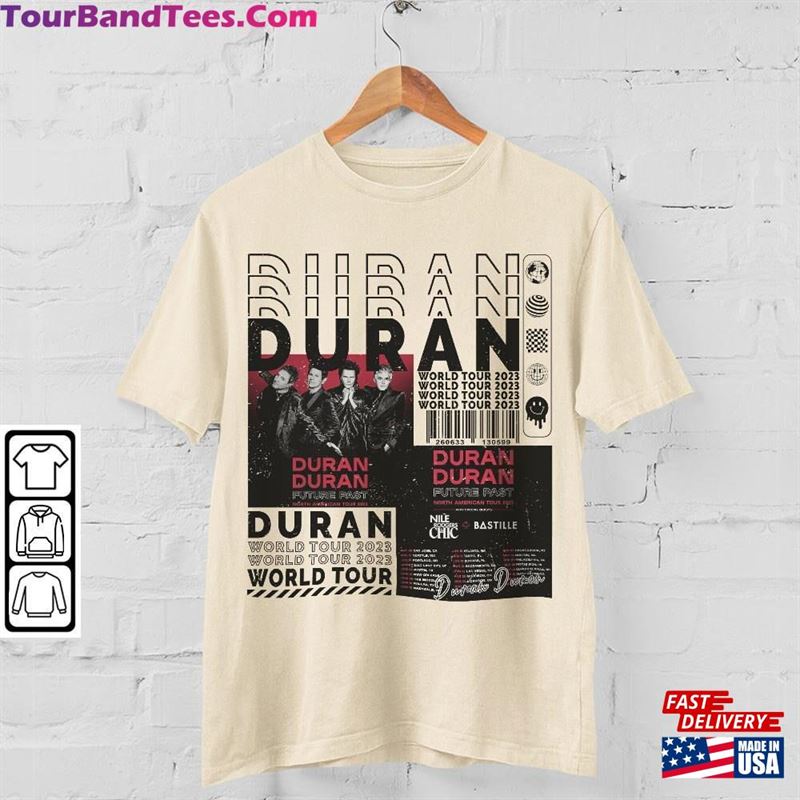 Duran Music Shirt V1 Sweatshirt Y2K Merch Vintage North American Tour Album Unisex 90S Hoodie L2504M T-Shirt Classic 29Uf118643 – Utopia Fashion