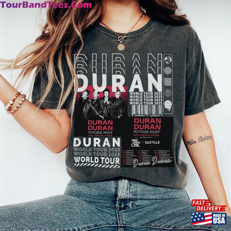 Duran Music Shirt V1 Sweatshirt Y2K Merch Vintage North American Tour Album Unisex 90S Hoodie L2504M T-Shirt Classic 29Uf118643 – Utopia Fashion