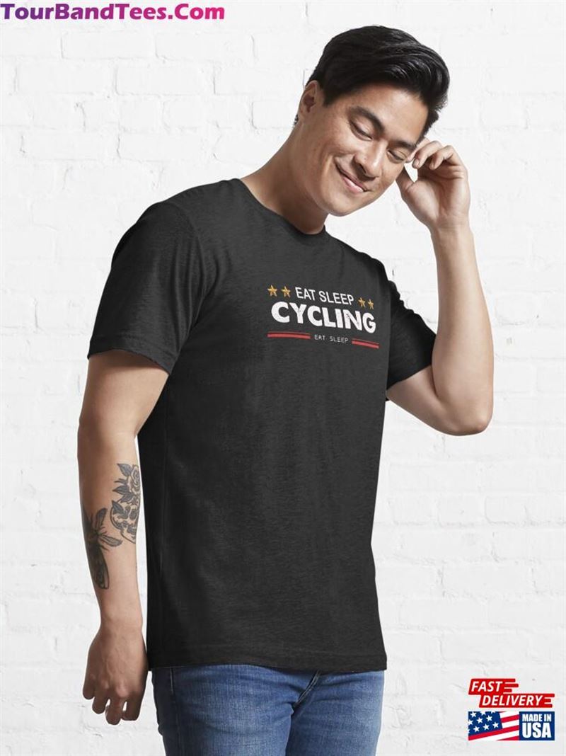 Eat Sleep Cycling Repeat Essential T-Shirt Hoodie 29Uf123466 – Utopia Fashion