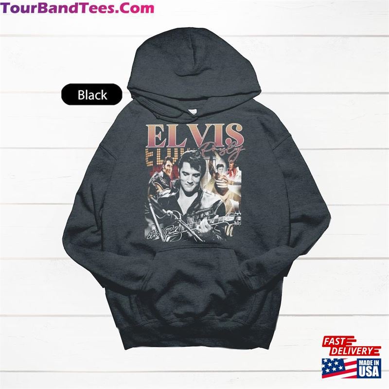 Elvis Presley Homage Shirt Movie Short Sleeve Sweatshirt Hoddie Hoodie Classic 29Uf131360 – Utopia Fashion