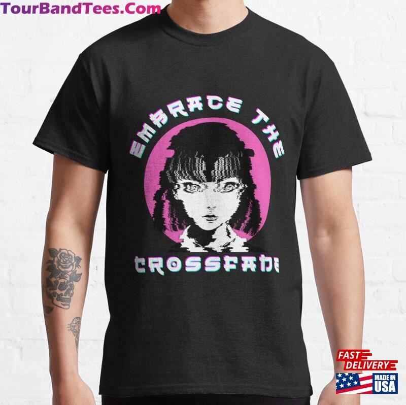 Embrace The Crossfade Cool Edgy Classic T-Shirt 29Uf122806 – Utopia Fashion