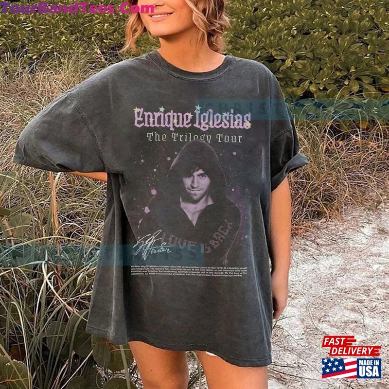 Enri Que 2023The Trilogy Tour Shirt Igle Sias Tshirt Vintage Hoodie Classic 29Uf124412 – Utopia Fashion