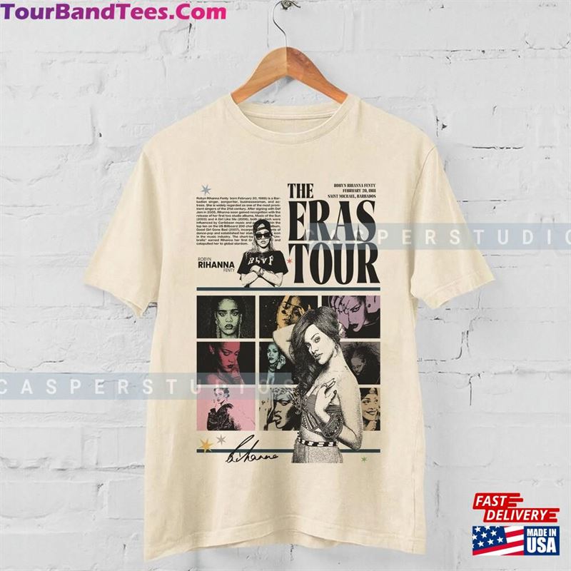 Eras Tour Rihanna T-Shirt Music Album Fan Gift Unisex 29Uf136485 – Utopia Fashion