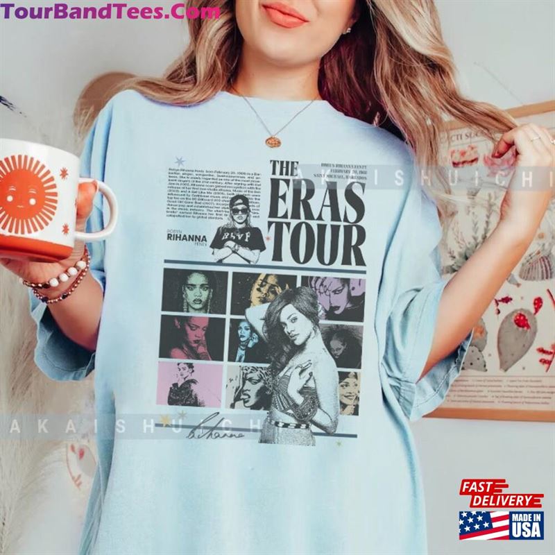 Eras Tour Rihanna T-Shirt Music Album Fan Gift Unisex 29Uf136485 – Utopia Fashion